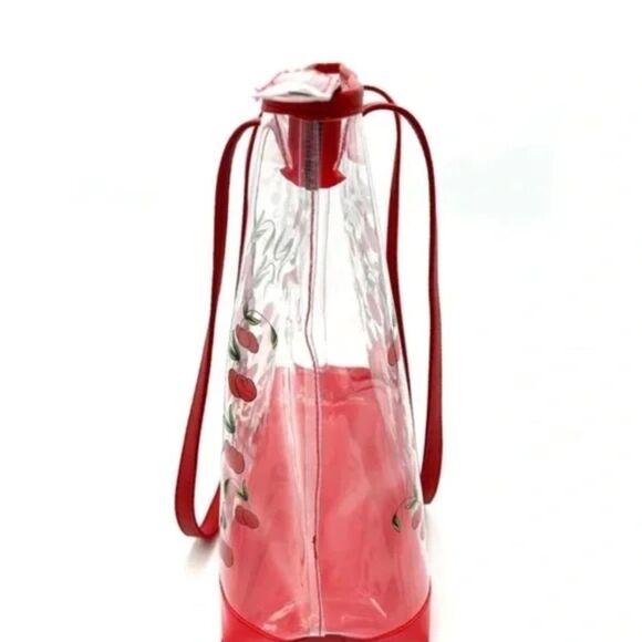 NWT Ed Hardy Cherries Clear Tote - Picture 3 of 11